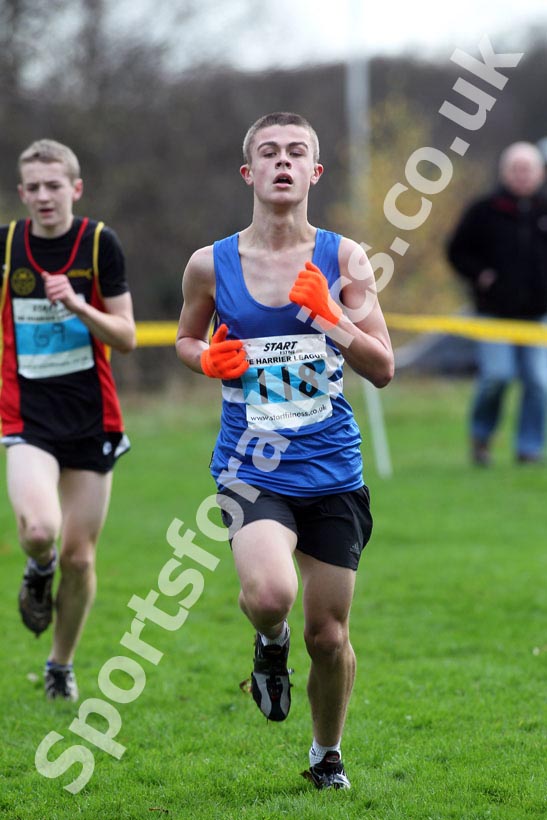 Blue 118, North East Harrier League.